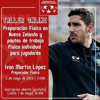 Taller online de formación para la Federación Madrileña de Rugby
